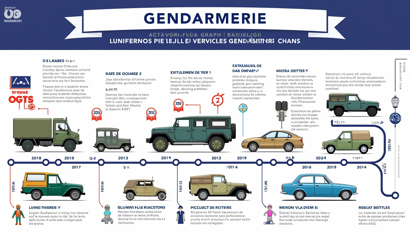 découvrez les informations essentielles sur la liste des véhicules utilisés par la gendarmerie nationale : modèles, caractéristiques et missions attribuées à chaque type de véhicule.