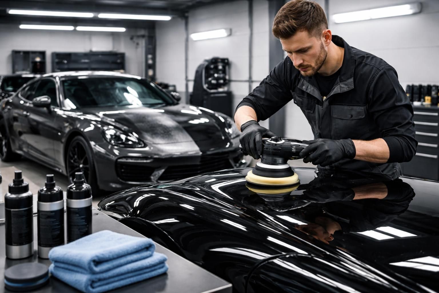 découvrez l'usage recommandé du polish professionnel pour voiture et obtenez des résultats impeccables pour une carrosserie brillante et protégée.