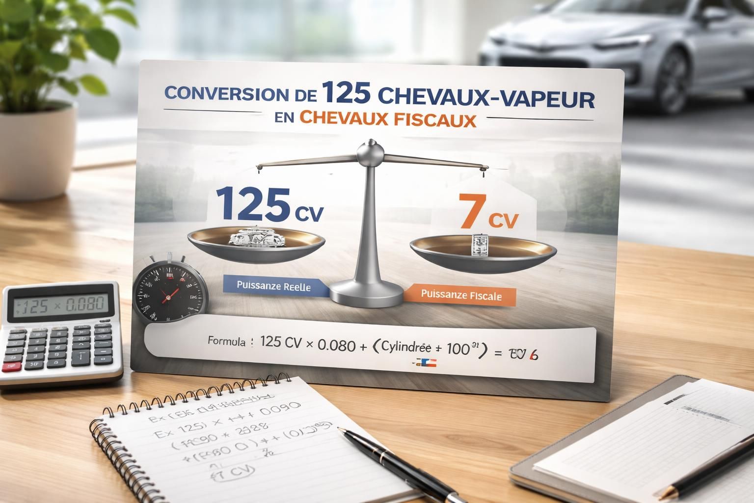 découvrez comment convertir 125 chevaux en chevaux fiscaux pour votre véhicule facilement et rapidement. guide pratique pour comprendre le calcul et ses implications.