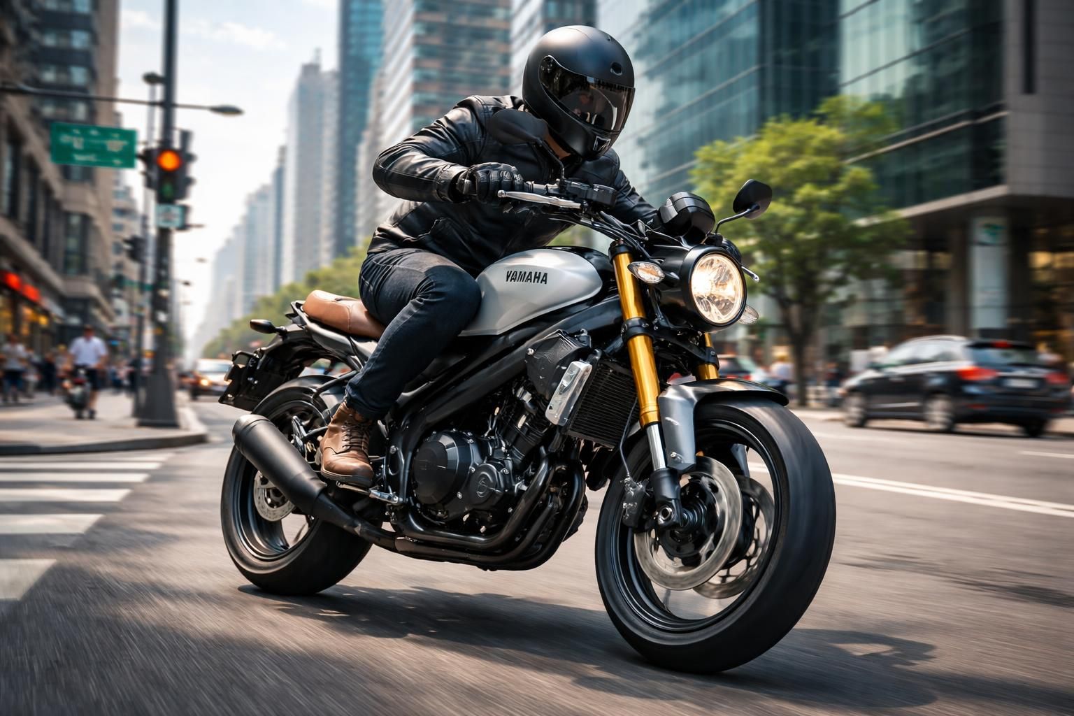 découvrez les performances exceptionnelles de la yamaha xsr 155 en milieu urbain, alliant agilité, puissance et design rétro pour une expérience de conduite unique en ville.
